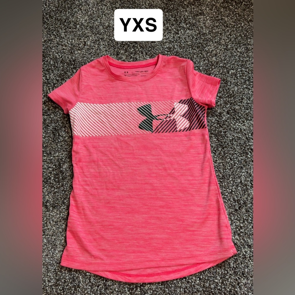 Under Armour Kids Pink T-Shirt